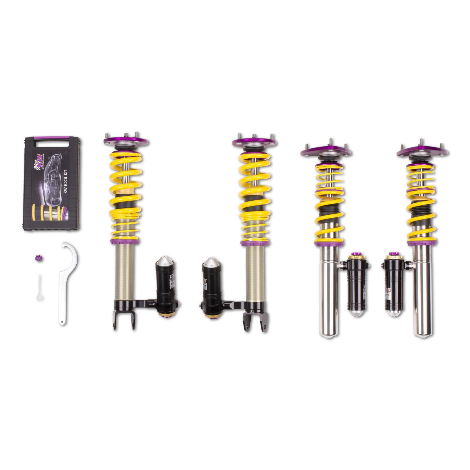 KW Coilover suspension V4 Clubsport incl. top mounts PORSCHE 911 (997) 07/2004-12/2013 (39771244)