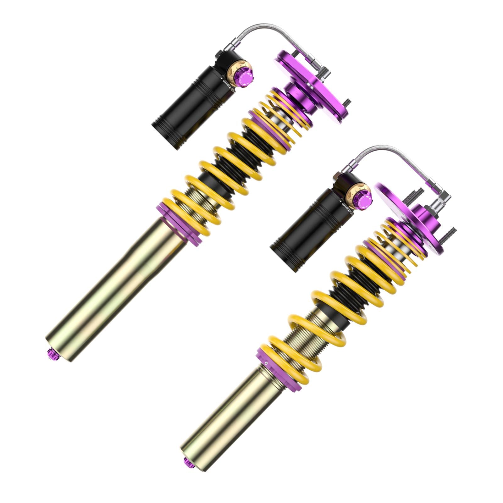 KW Coilover suspension V4 Clubsport incl. top mounts (incl. deactivation for electronic dampers) PORSCHE 718 CAYMAN (982) 04/2016-
