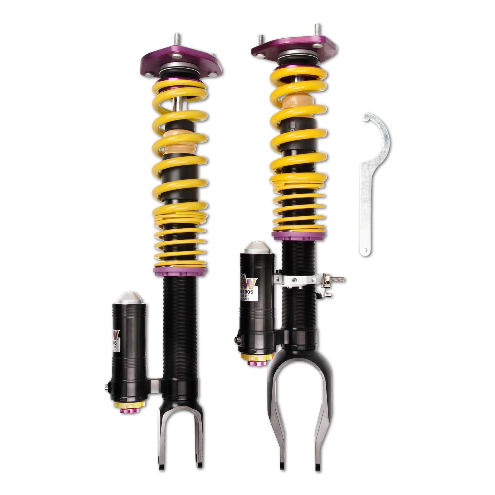 KW Coilover suspension V4 Clubsport incl. top mounts NISSAN GT-R (R35) 12/2007-