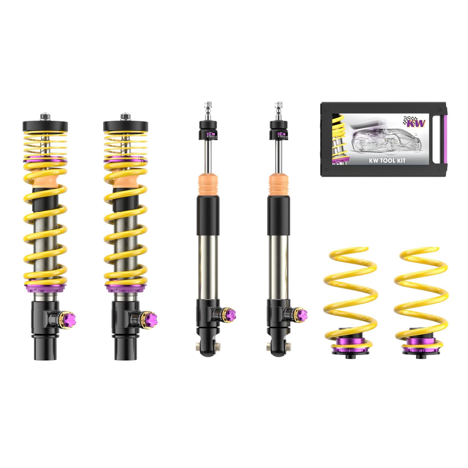 KW Coilover suspension V4 AUDI A5 (F53, F5P) 06/2016- (3A7100BS)