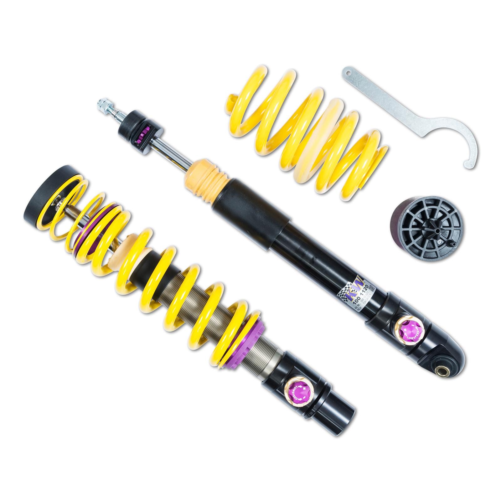 KW Coilover suspension V4 (incl. deactivation for electronic dampers) AUDI A4 Avant (8W5, 8WD, B9) 08/2015-