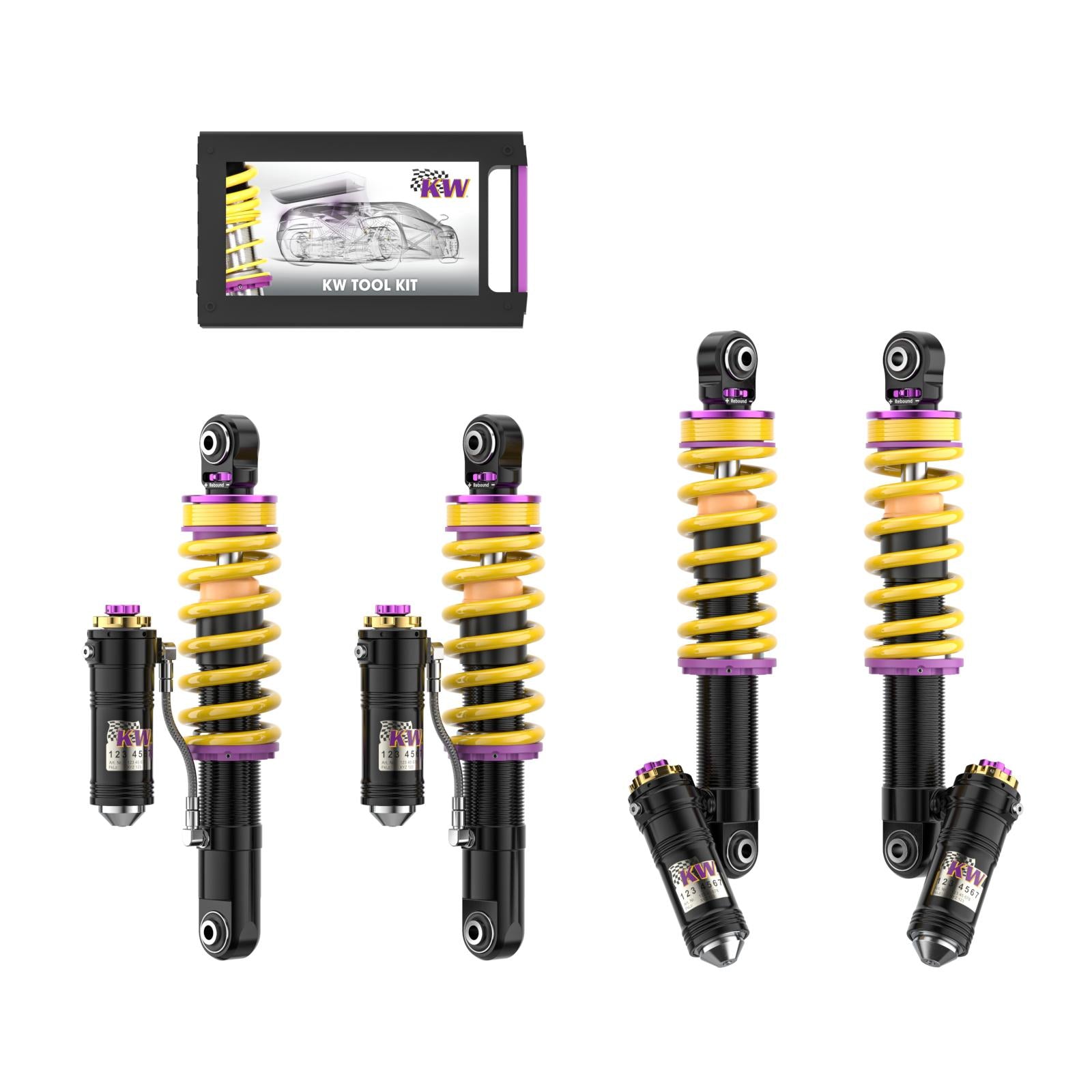 KW Coilover suspension V4 AUDI R8 (422, 423) 04/2007-07/2015