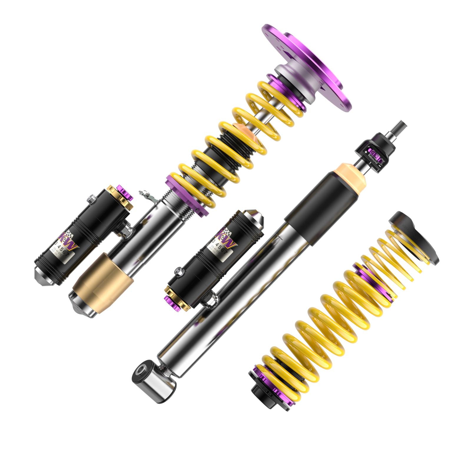 KW Coilover suspension V4 incl. top mounts BMW 2 Coupe (F22, F87) 10/2012-