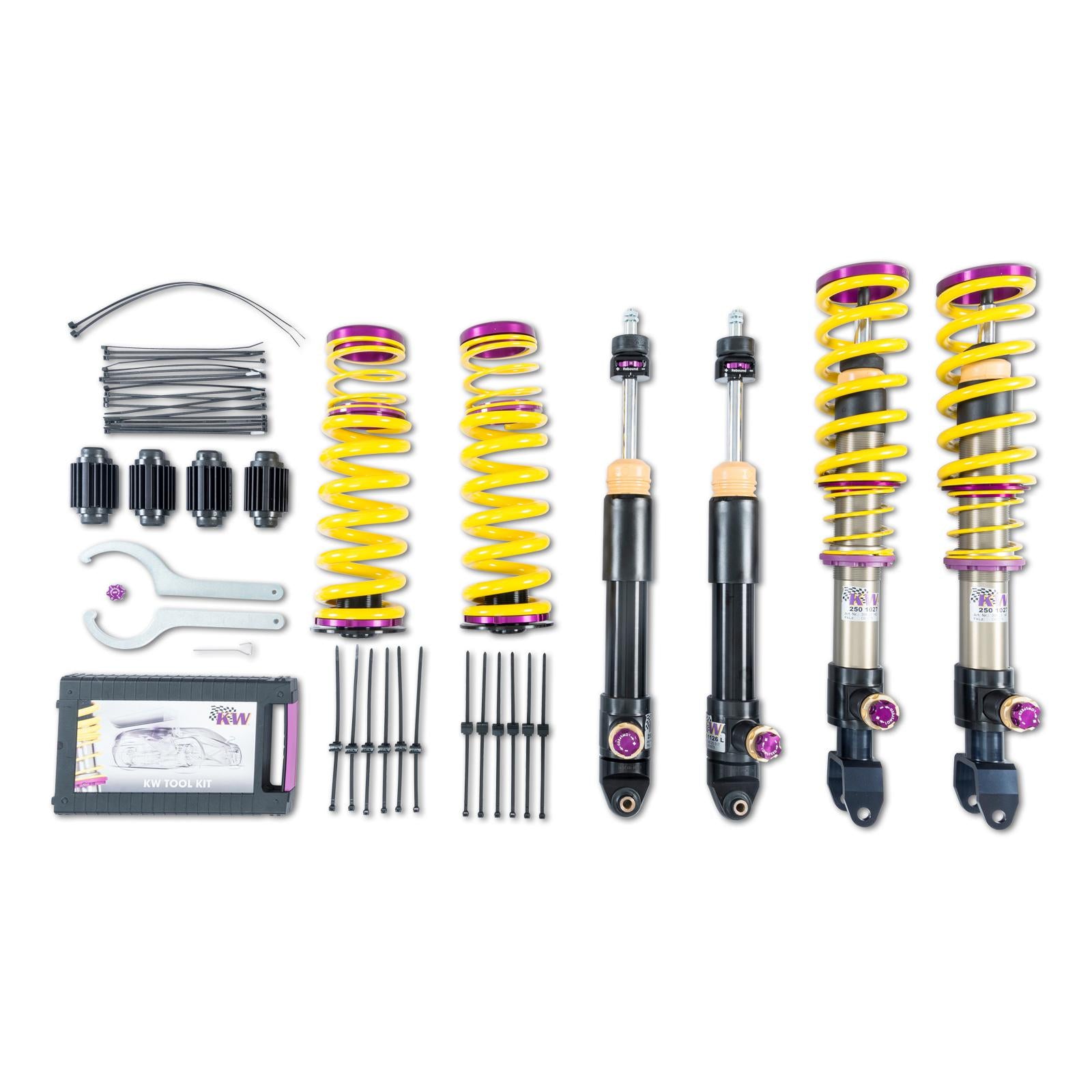 KW Coilover suspension V4 MERCEDES-BENZ C-CLASS T-Model (S205) 09/2014-