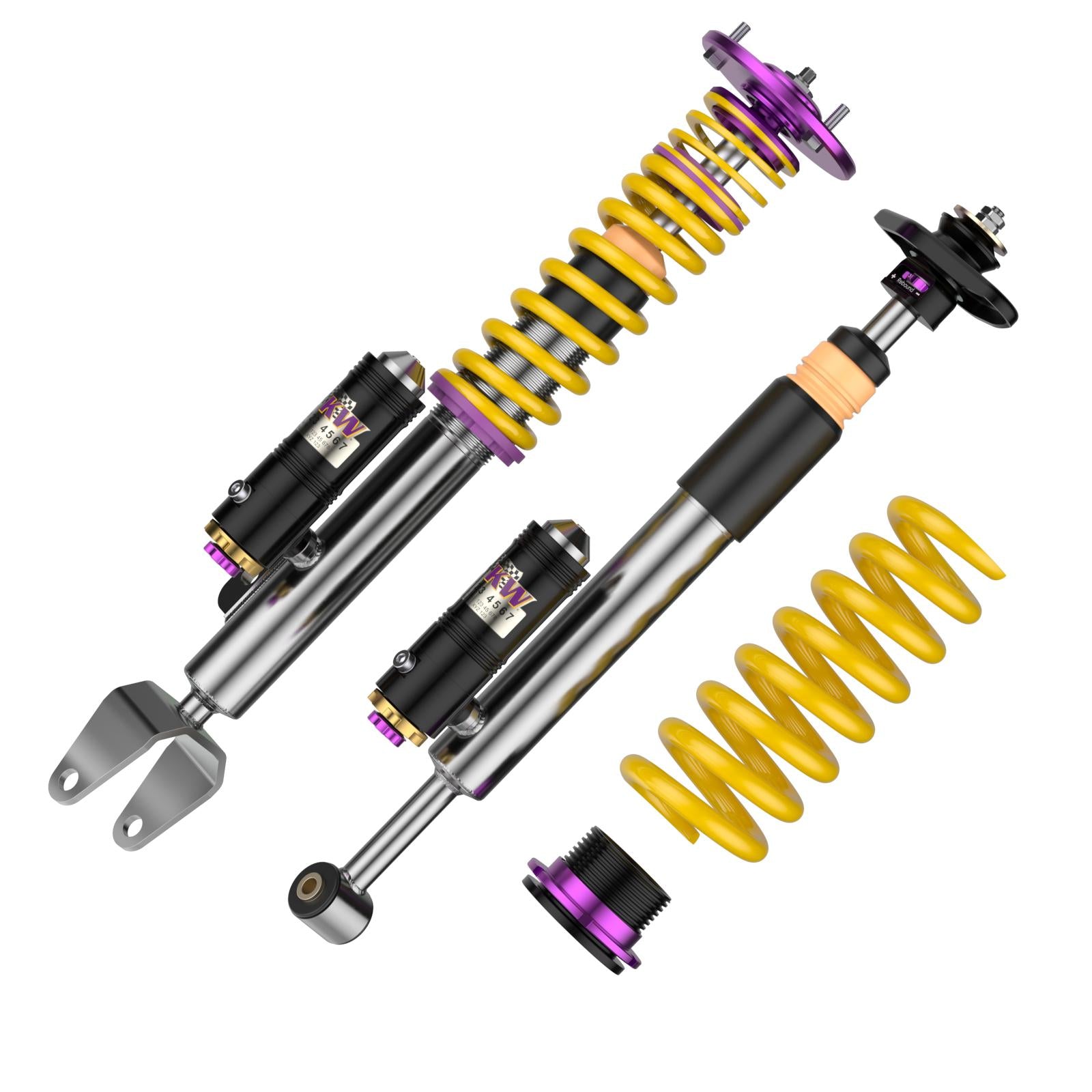 KW Coilover suspension V4 incl. top mounts DODGE CHALLENGER Coupe 09/2007-