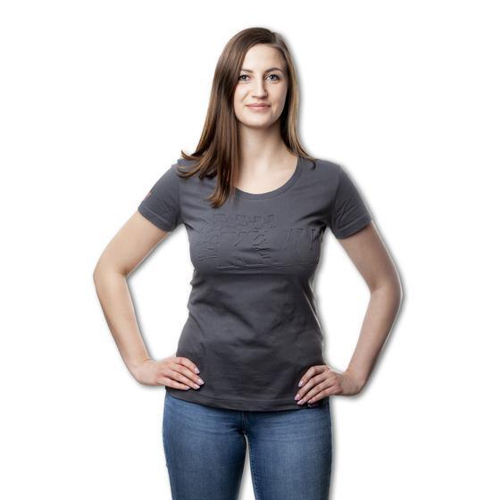 KW 3D - T-Shirt Womens, grey