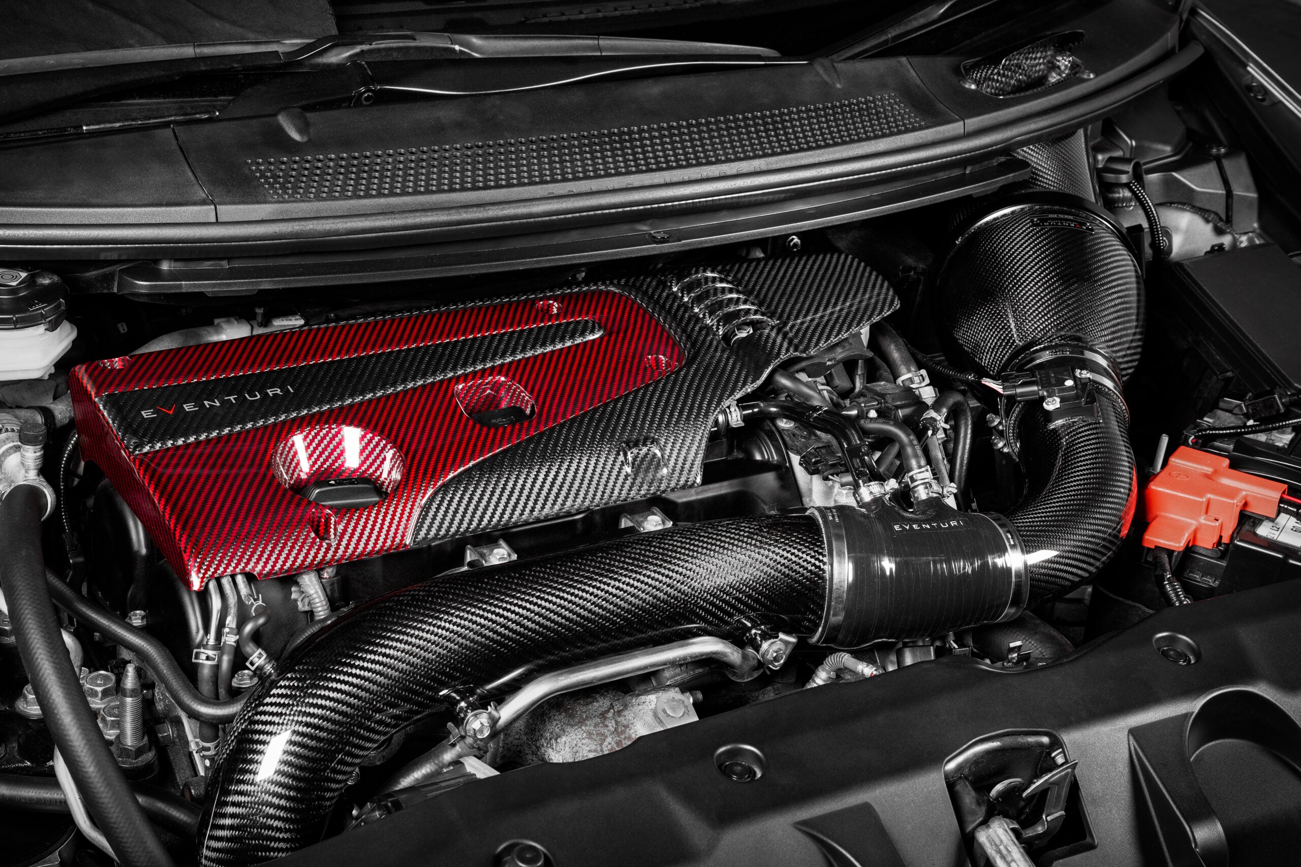 Eventuri Civic FK2 V3 Oversized Carbon Turbo Tube