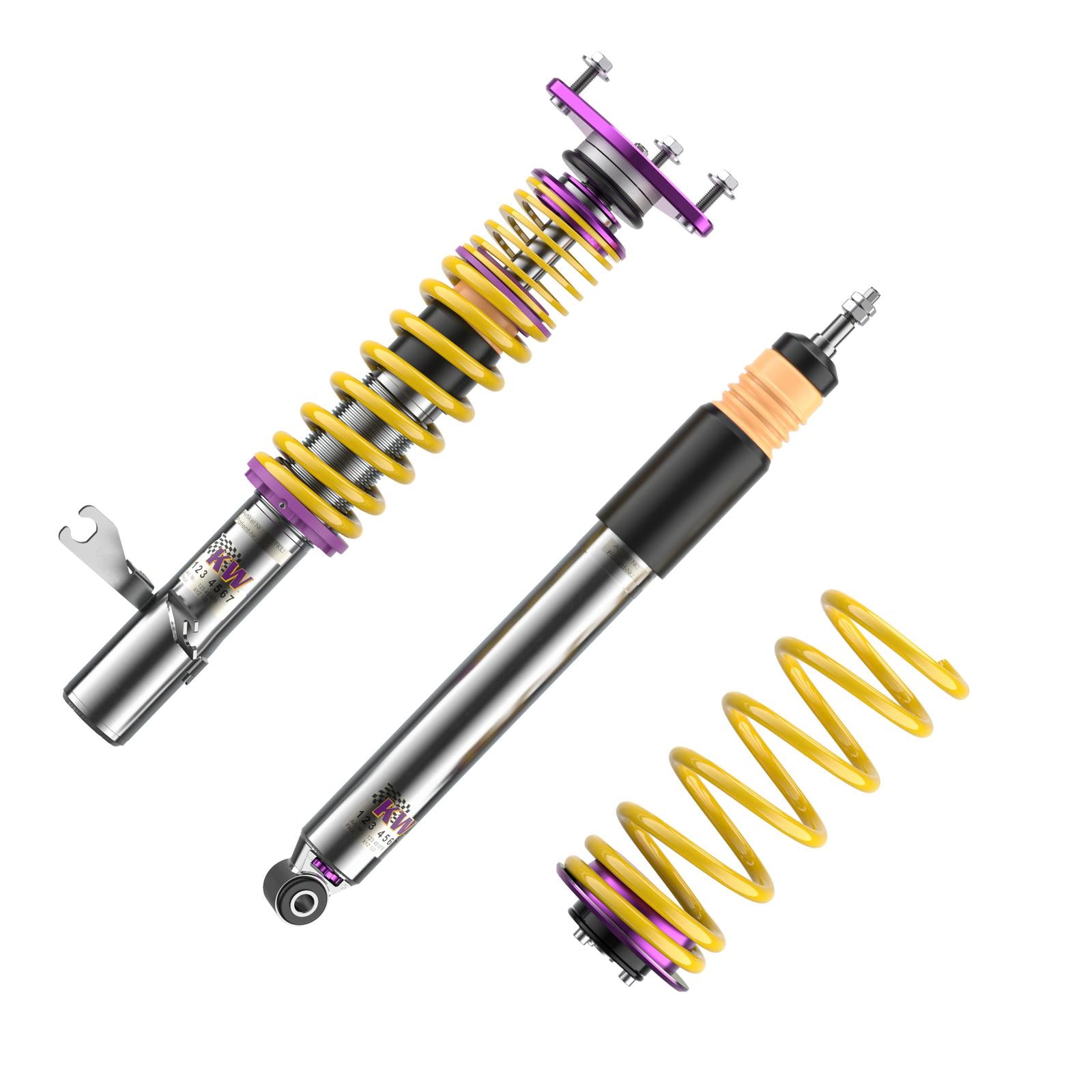 KW Coilover kit Clubsport 2-way incl. top mounts for Porsche 09/1997-09/2005 911 (996)