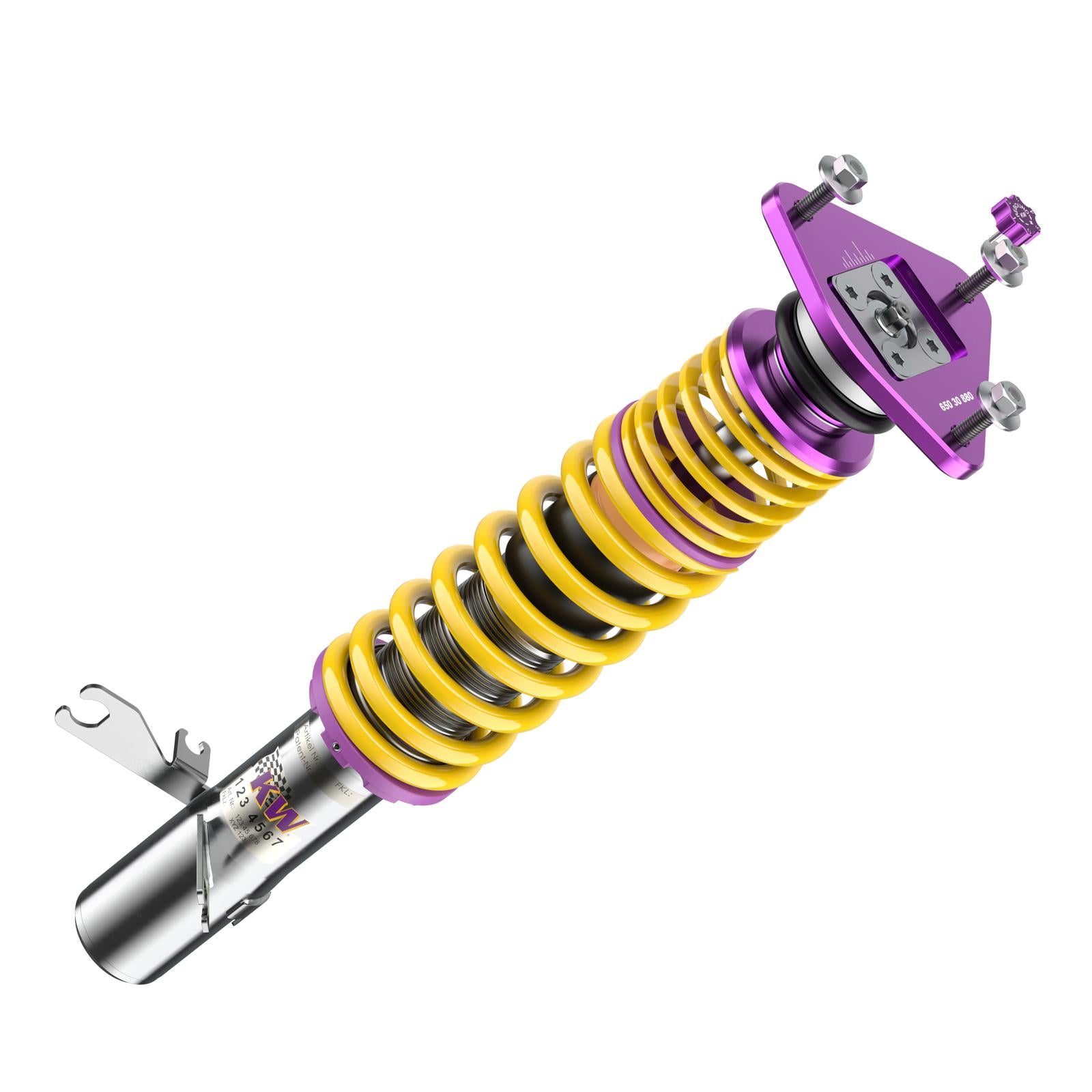 KW Coilover kit Clubsport 2-way incl. top mounts for Porsche 09/1997-09/2005 911 (996)