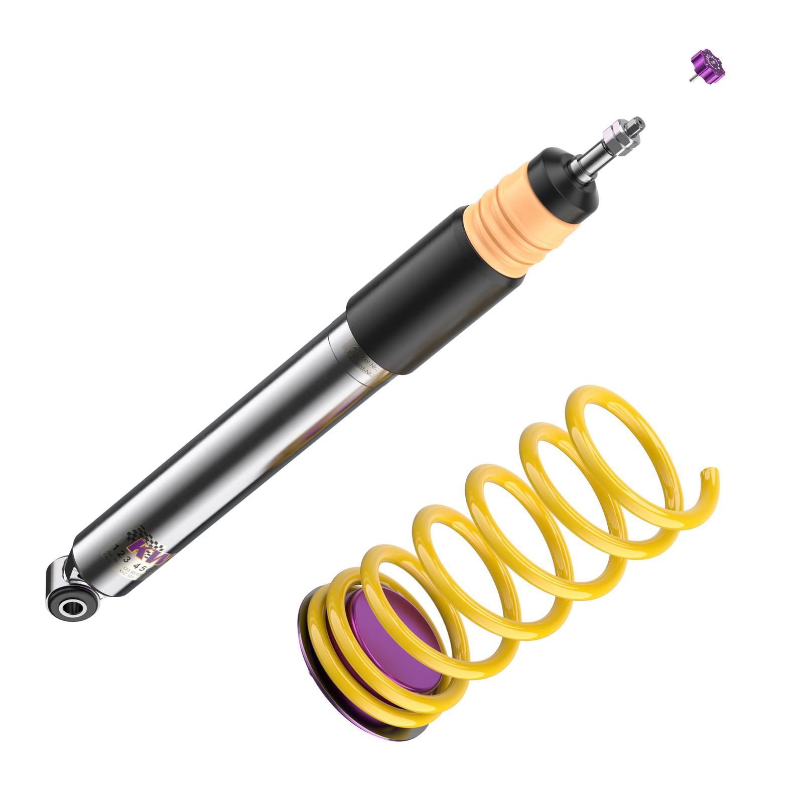 KW Coilover kit Clubsport 2-way incl. top mounts for Porsche 09/1997-09/2005 911 (996)