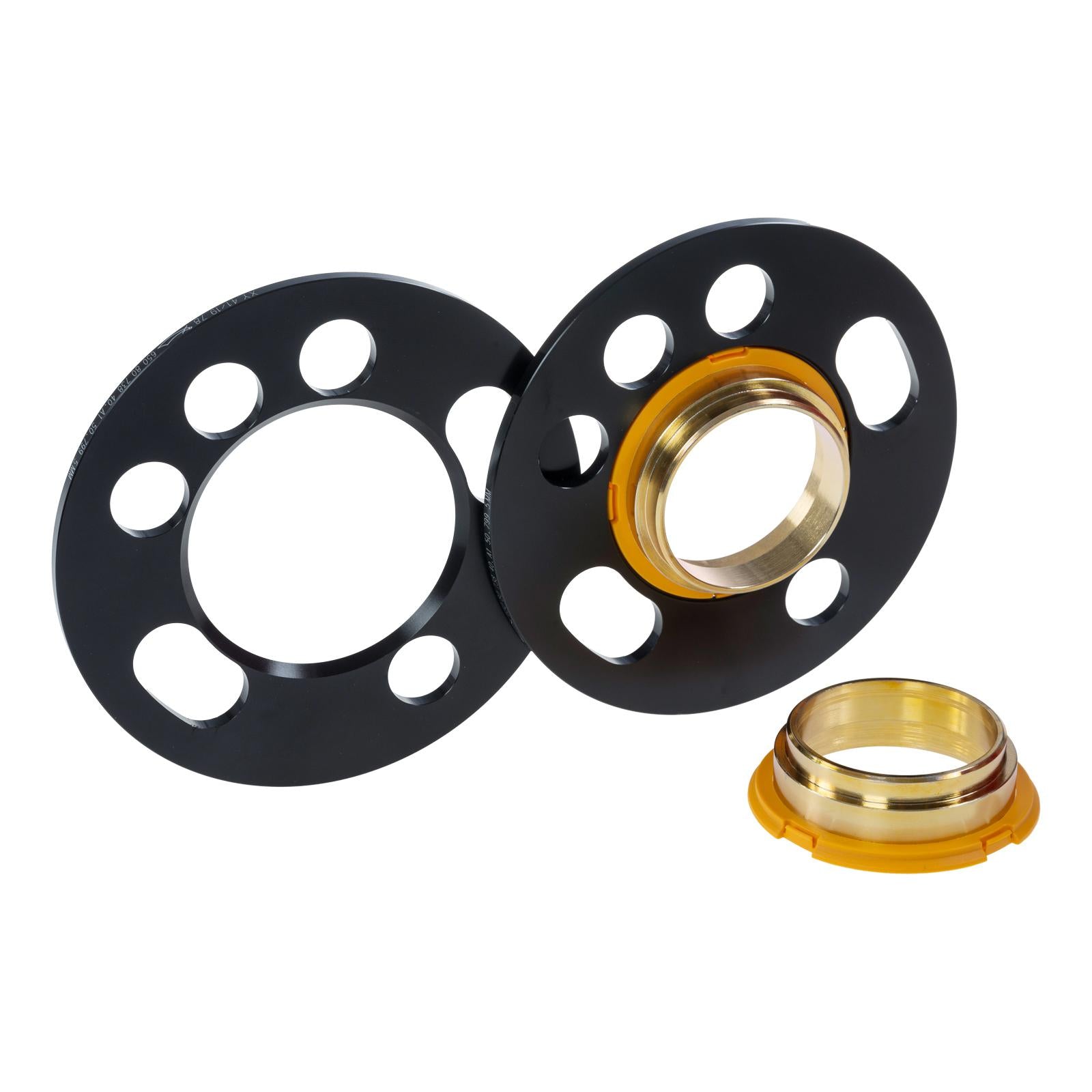 ST Wheel Spacer System DZX+ 10mm Axle 5x112 / 66.6 with 15.5mm wheel hub extension