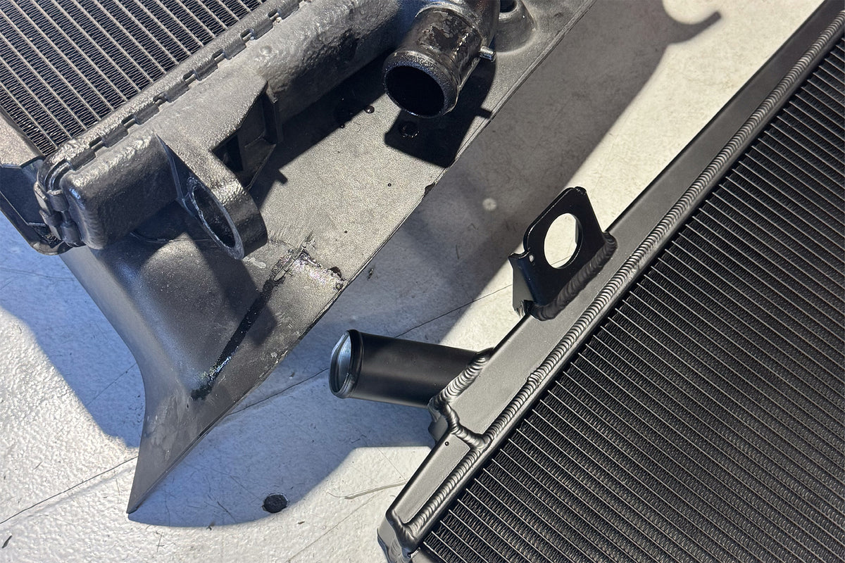 CSF Ferrari 458 High-Performance All-Aluminum Radiators - Left
