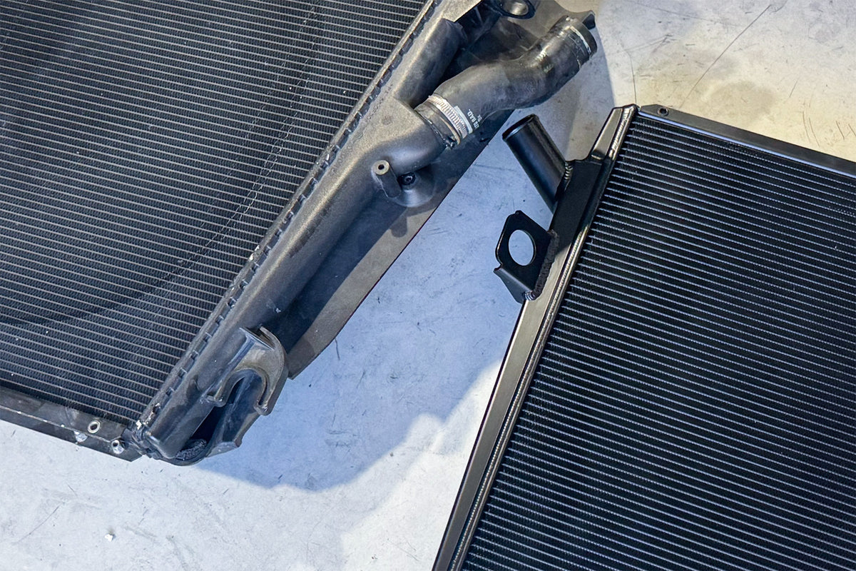 CSF Ferrari 458 High-Performance All-Aluminum Radiators - Left