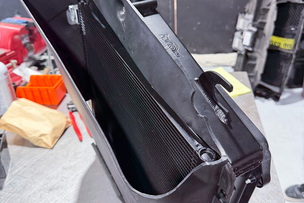 CSF Ferrari 458 High-Performance All-Aluminum Radiators - Left