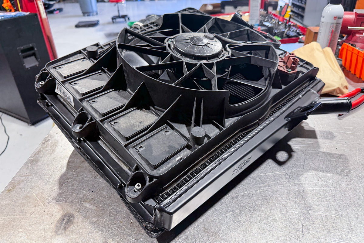 CSF Ferrari 458 High-Performance All-Aluminum Radiators - Left