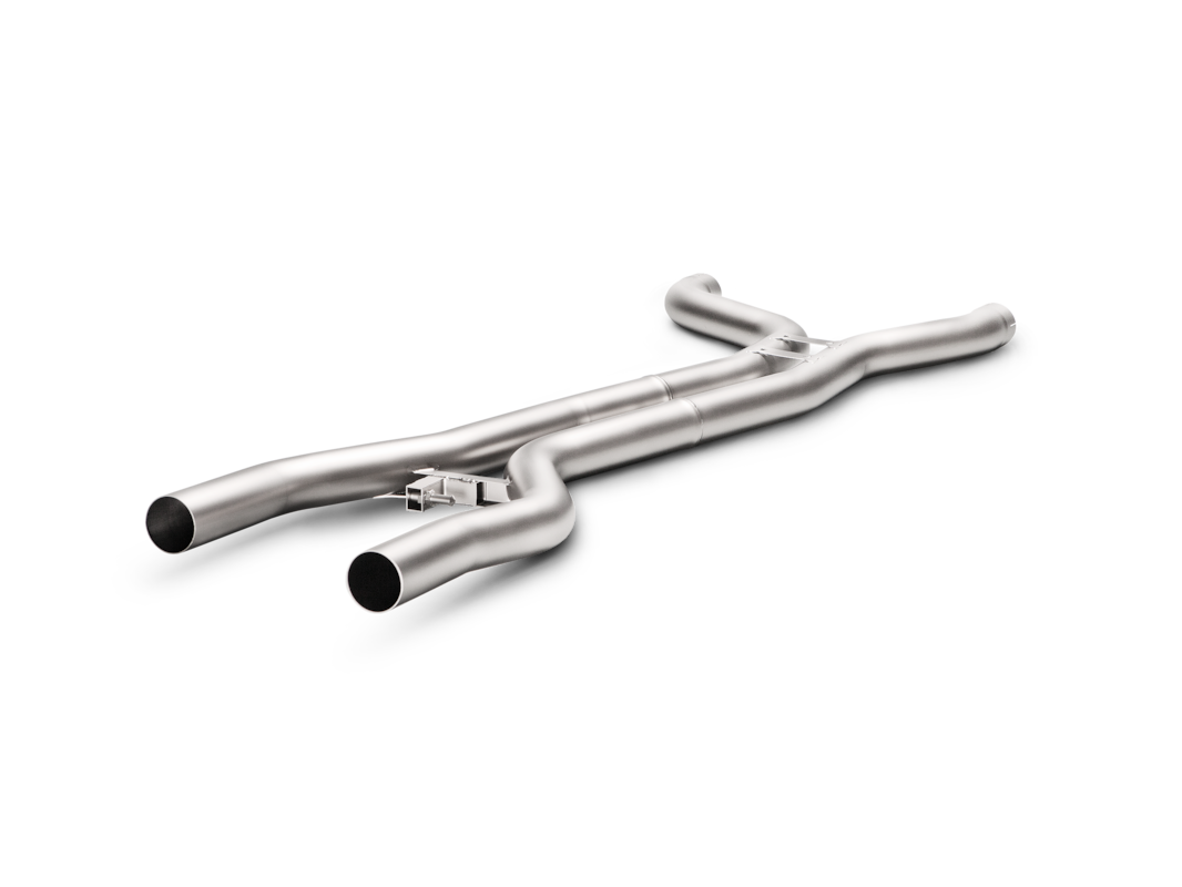 Akrapovic Evolution Link Pipe Set (Titanium) for Porsche Cayenne GTS/Turbo (958 FL)