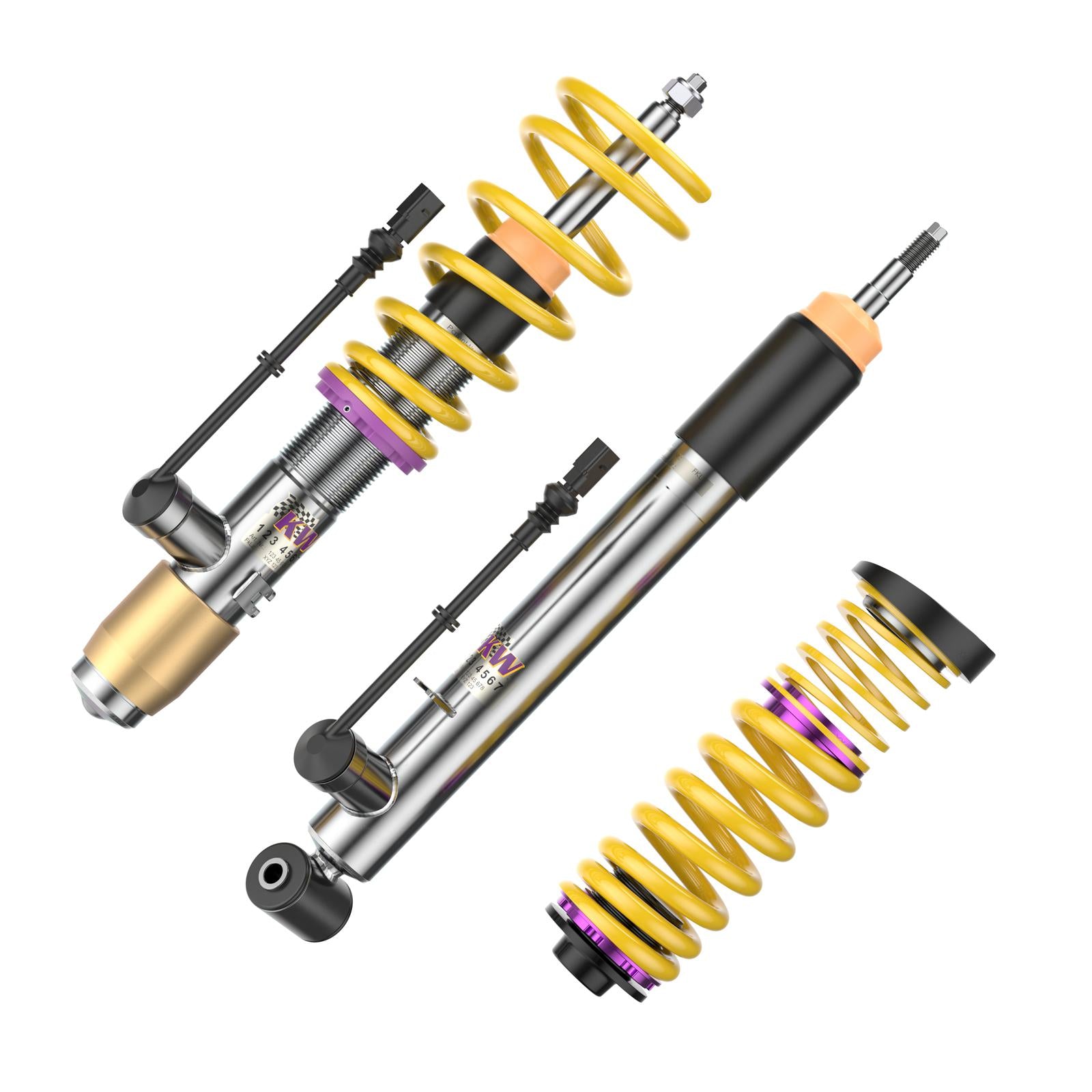 KW DDC - ECU coilovers inox AUDI A3 (8V1, 8VK) 04/2012- (39010048)