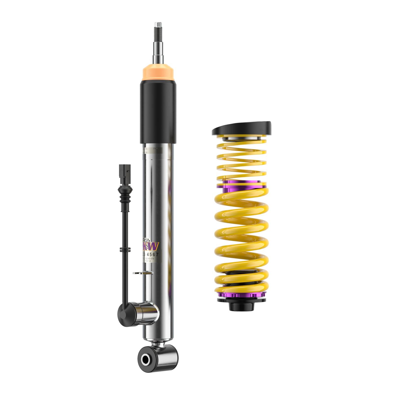 KW DDC - ECU coilovers inox VW GOLF VI (5K1) 10/2008-12/2014 (39080017)