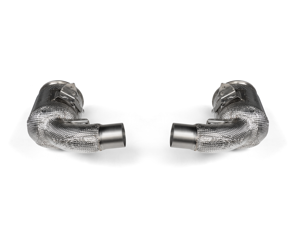 Akrapovic Link Pipe Set w Cat (SS) for Porsche 911 Carrera /T/S/4S/Cabriolet/Targa (992.2) - OPF/GPF 2025