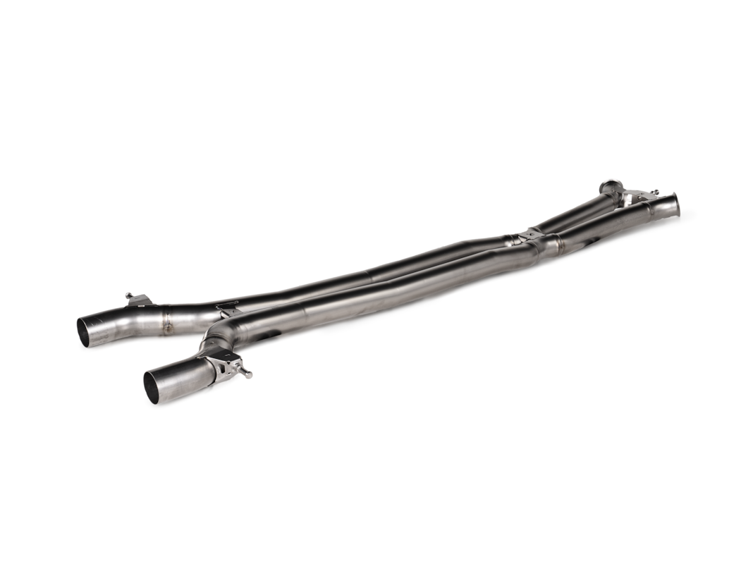 Akrapovic Link Pipe Set (Titanium) for Porsche Panamera / 4 / 4 E-Hybrid / 4S E-Hybrid / GTS / Turbo E-Hybrid / Turbo S E-Hybrid (976) 2024