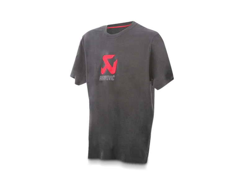 T-Shirt Men's Akrapovic Logo Grey