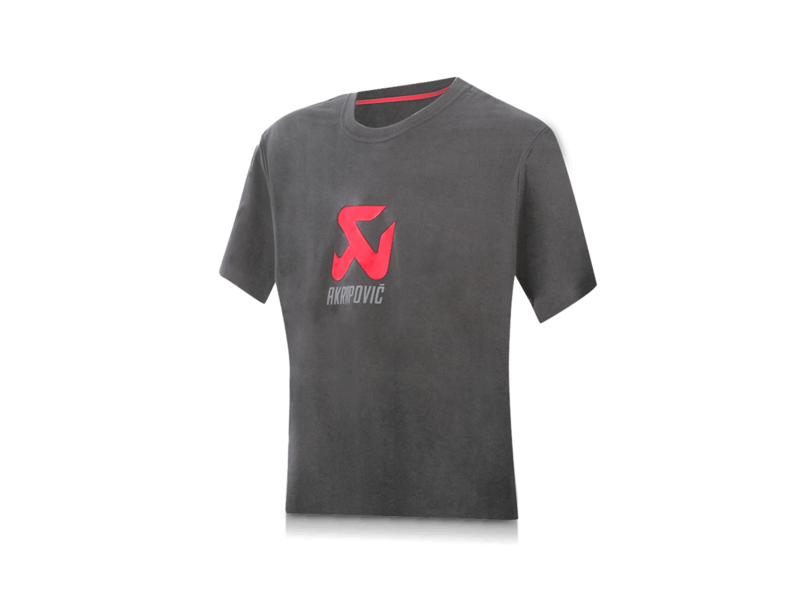 T-Shirt Women's Akrapovic Logo Grey