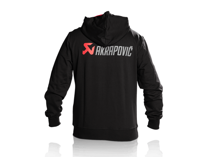 Akrapovic Mens Hoodie - Black/Red