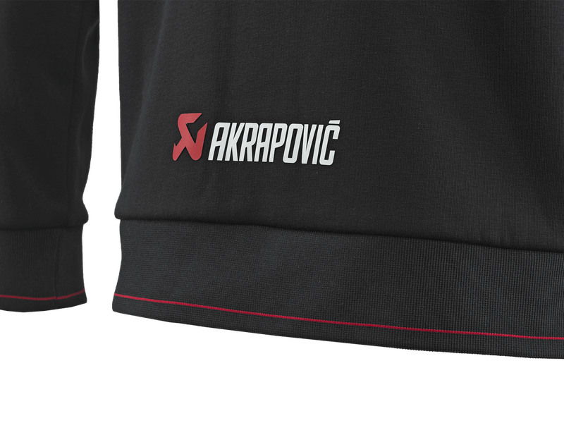 Akrapovic Mens Corpo Zip Hoodie - Black