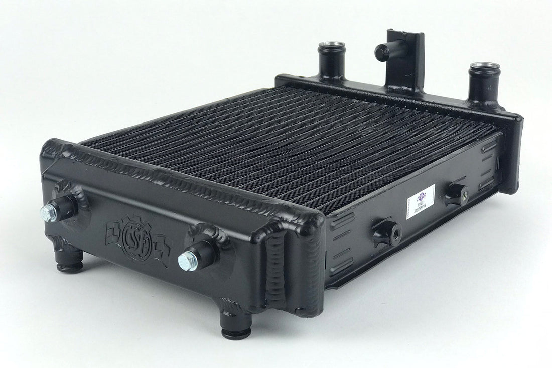 CSF VAG MQB Quadruple Pass DSG Water Radiator & Auxilary engine radiator (combo model) fits: Audi 8X S1, Audi 8V S3, Audi 8S TT (2.0TSi), VW MK7 Golf