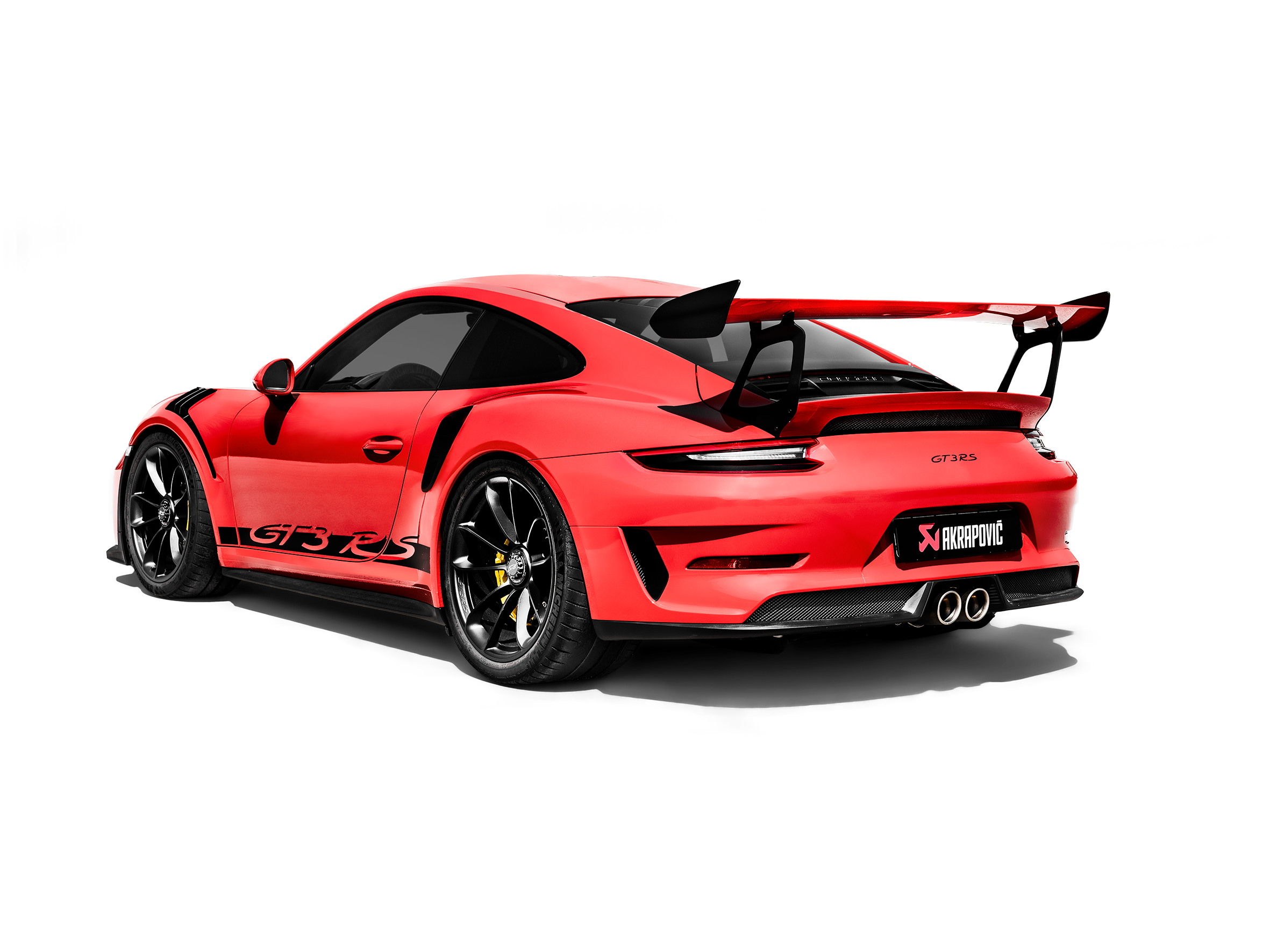 Akrapovic Slip-On Race Line (Titanium) with Tail Pipes - Porsche 991.2 GT3 RS