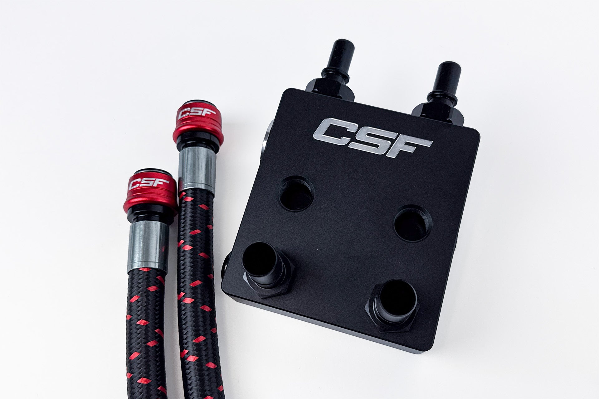CSF Ford Bronco 2.7L External Transmission Oil Cooler Kit