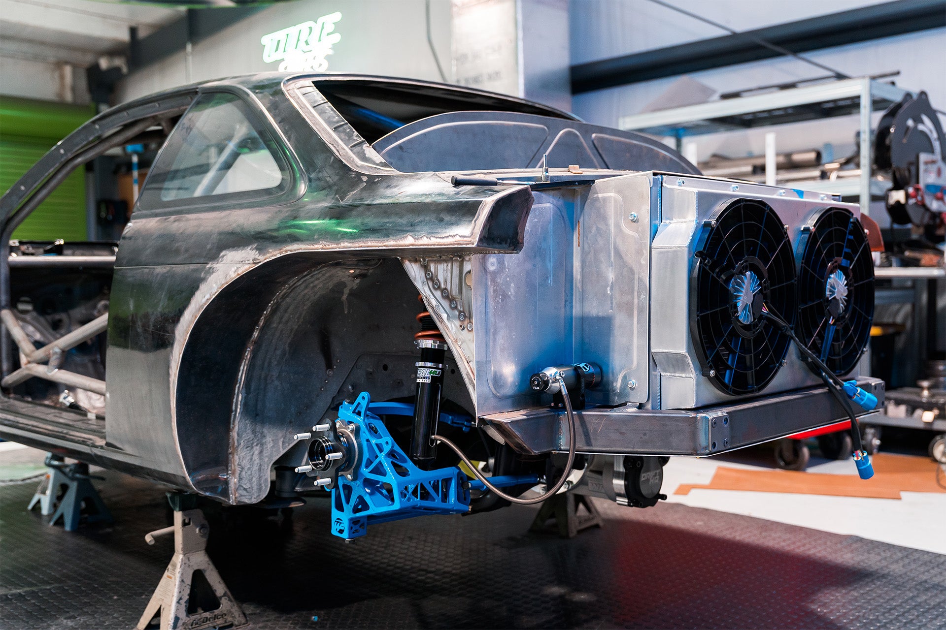 CSF Motorsport Dual-Pass Radiator with Shroud + 14" SPAL brushless fans & harnesses