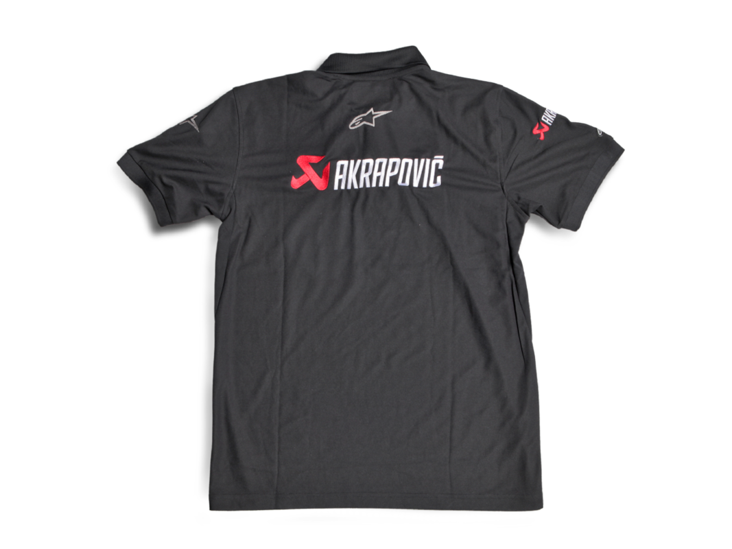 Akrapovic Mens Alpinestars Poloshirt - XS