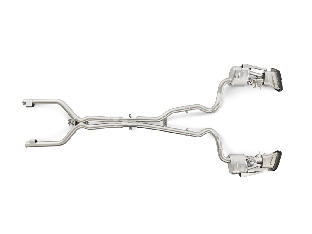 Akrapovic Evolution Link Pipe Set (Titanium) for Mercedes C63 (C205/S205/W205)