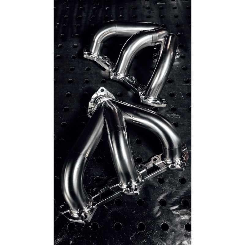 Redstar Stainless Steel (Heat Shielded) Headers for Porsche 997.1 911 Turbo
