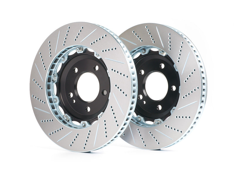 Girodisc Mercedes G63 Rear Rotors, Drilled & Slotted