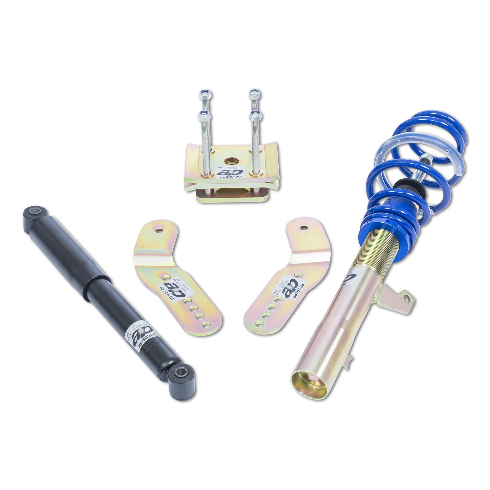 ap Coilover Suspension for VW (2KA, 2KN, 2KH, 2CA, 2CH, 2K, 2KB, 2KJ, 2CB, 2CJ, SAA, SAH, SAB, SAJ) Caddy III & IV