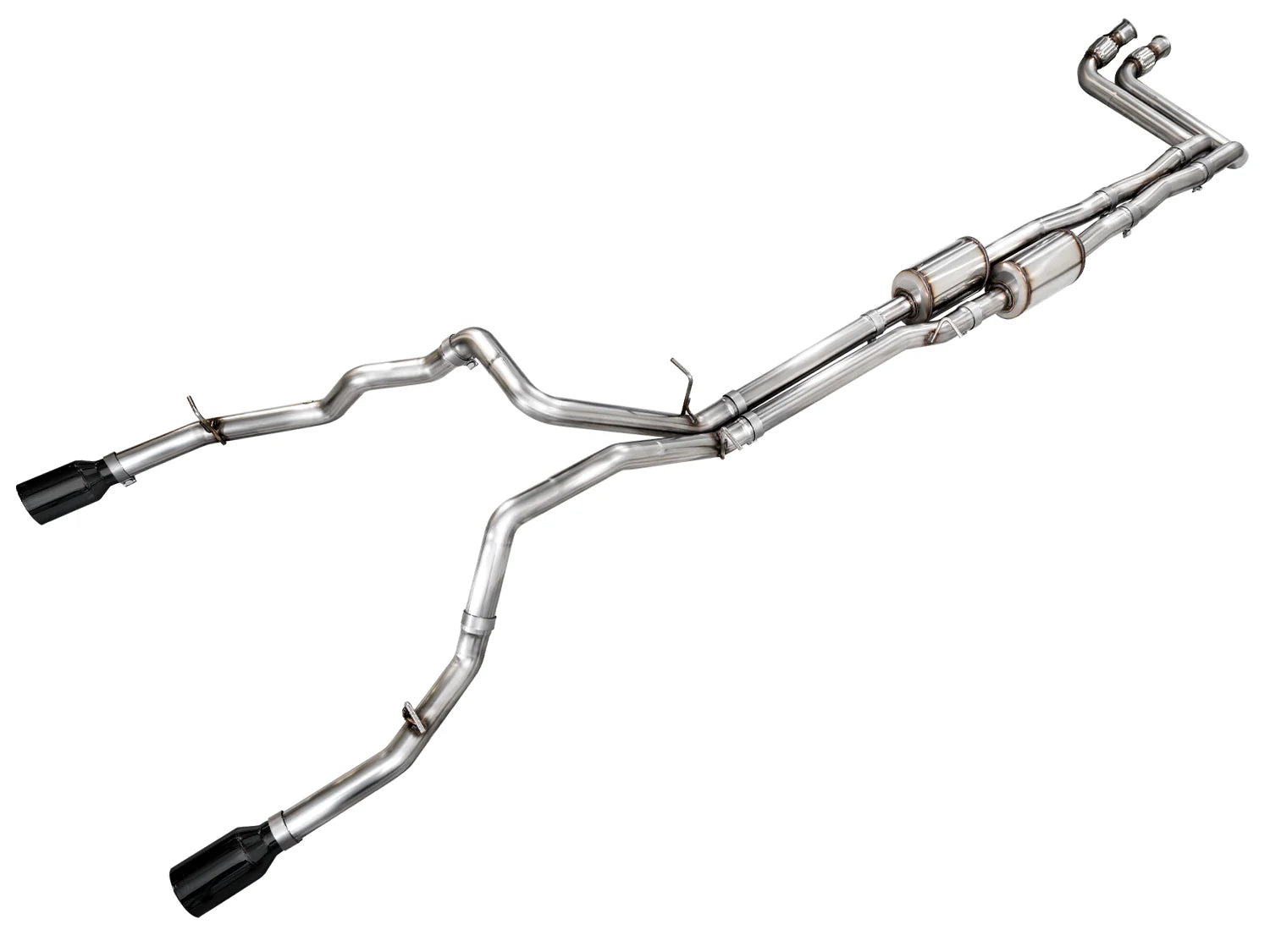 AWE 0FG Catback Exhaust for 2025+ RAM 1500 3.0TT Standard and High Output - Diamond Black Tips