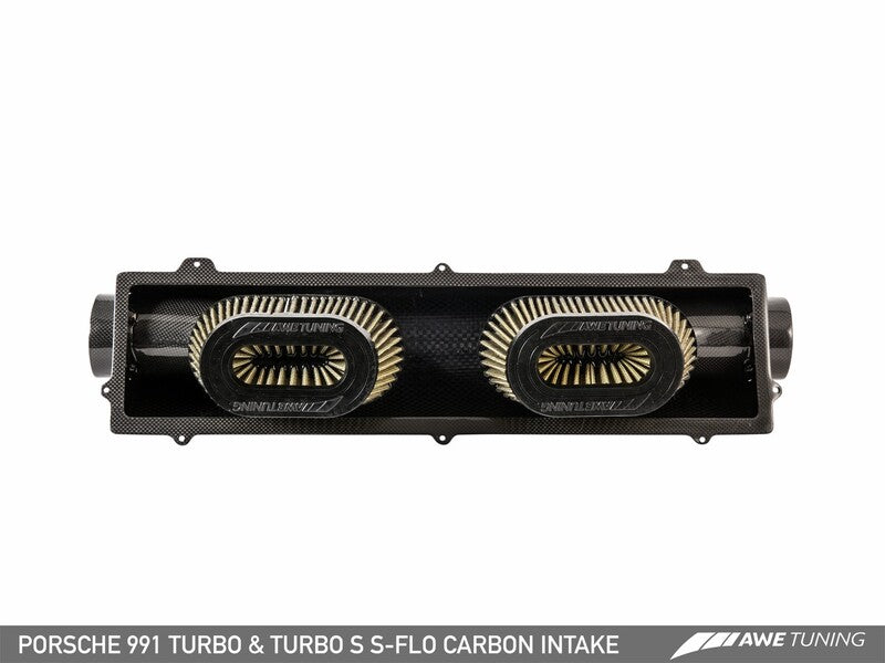 AWE S-FLO Carbon Intake For PORSCHE 991.1 / 991.2 TURBO AND TURBO S