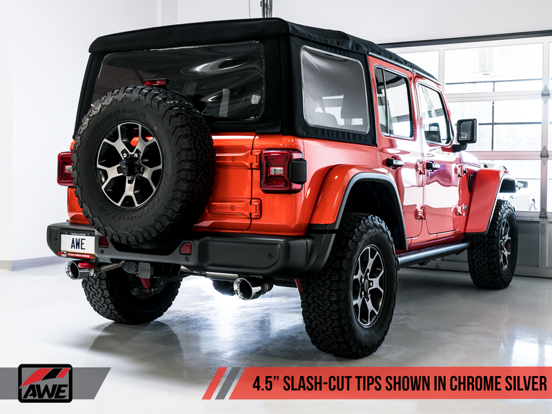 AWE 2018+ Jeep Wrangler JL/ JLU 3.6L Trail Edition Cat