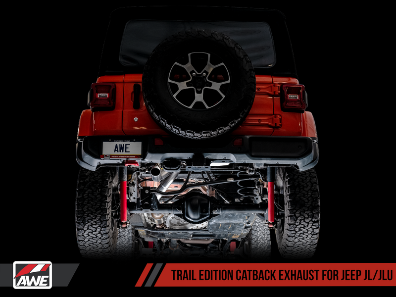 AWE 2018+ Jeep Wrangler JL/ JLU 3.6L Trail Edition Cat