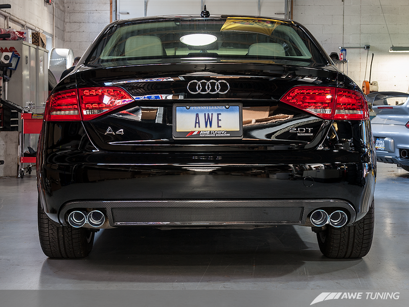 AWE TOURING EDITION Exhaust AND DOWNPIPE SYSTEMS FOR B8 A4 2.0T