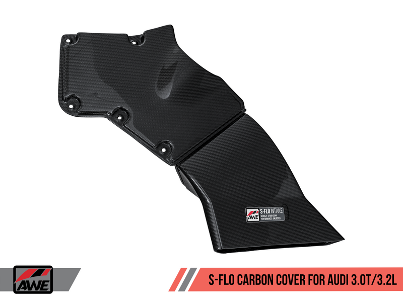 AWE S-FLO CARBON COVER For Audi 8R SQ5 / Q5 3.0T