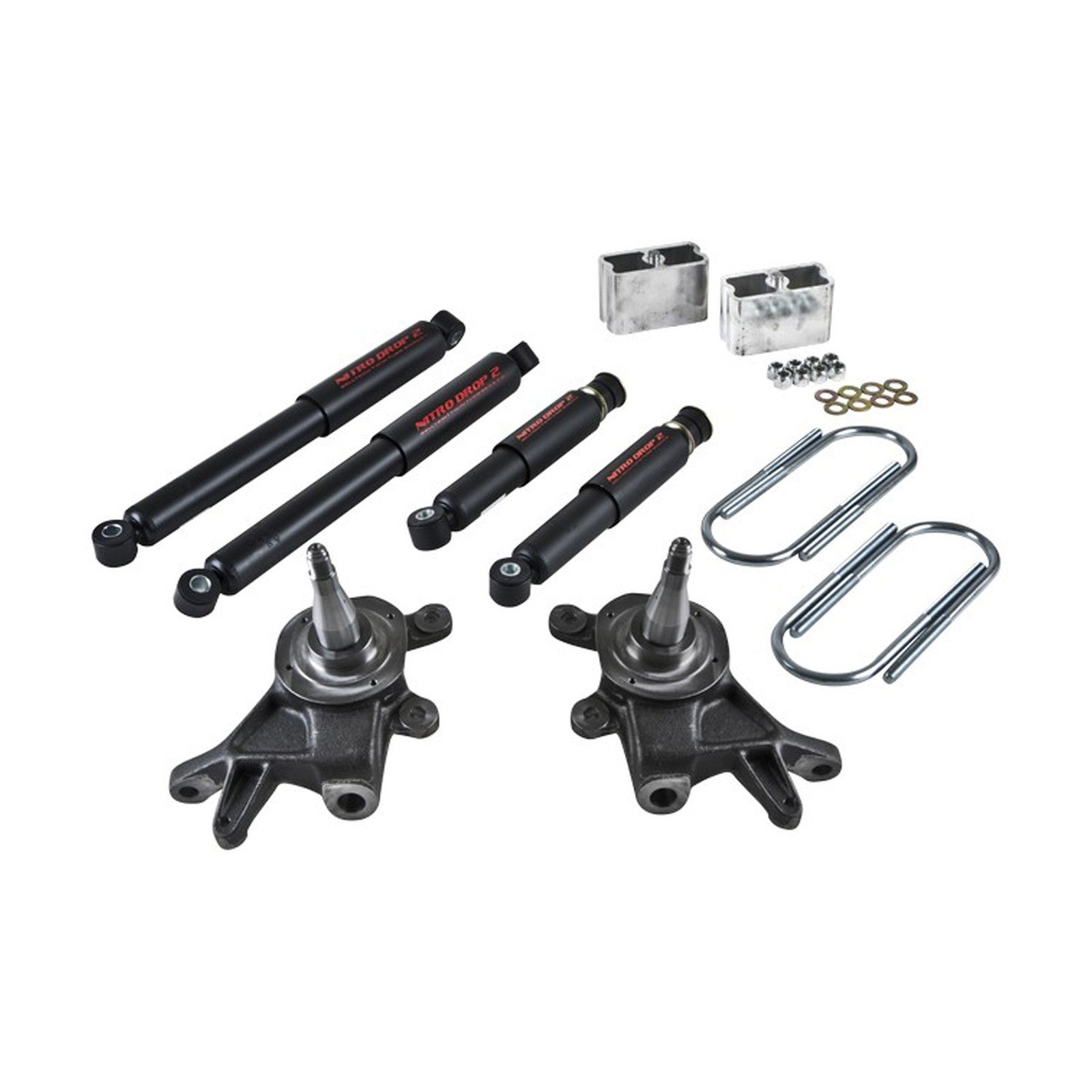 BELLTECH 440ND LOWERING KIT W/ NITRO DROP 2 SHOCKS