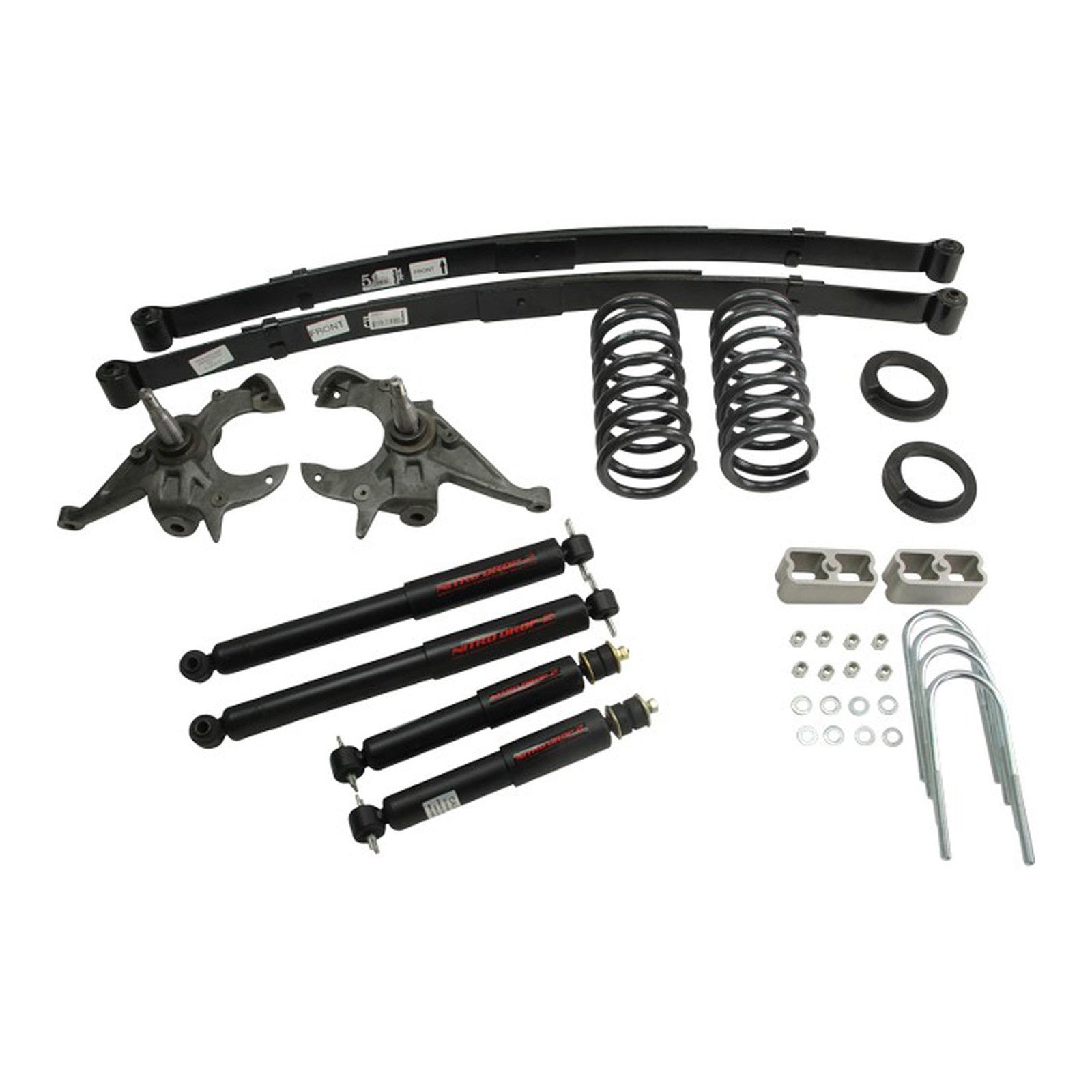 BELLTECH 616ND LOWERING KIT W/ NITRO DROP 2 SHOCKS