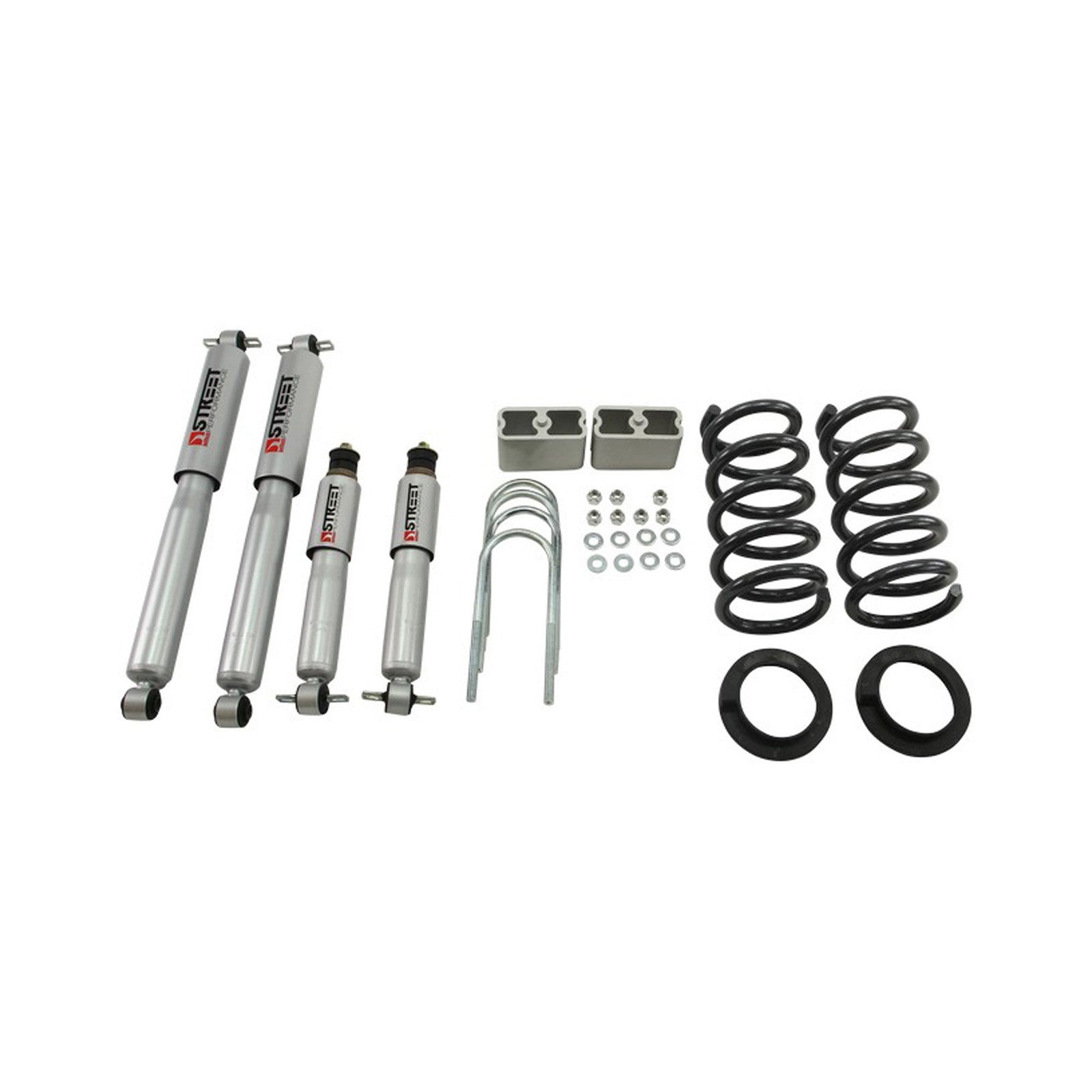 BELLTECH 621SP LOWERING KIT W/ STREET PERFORMANCE SHOCKS