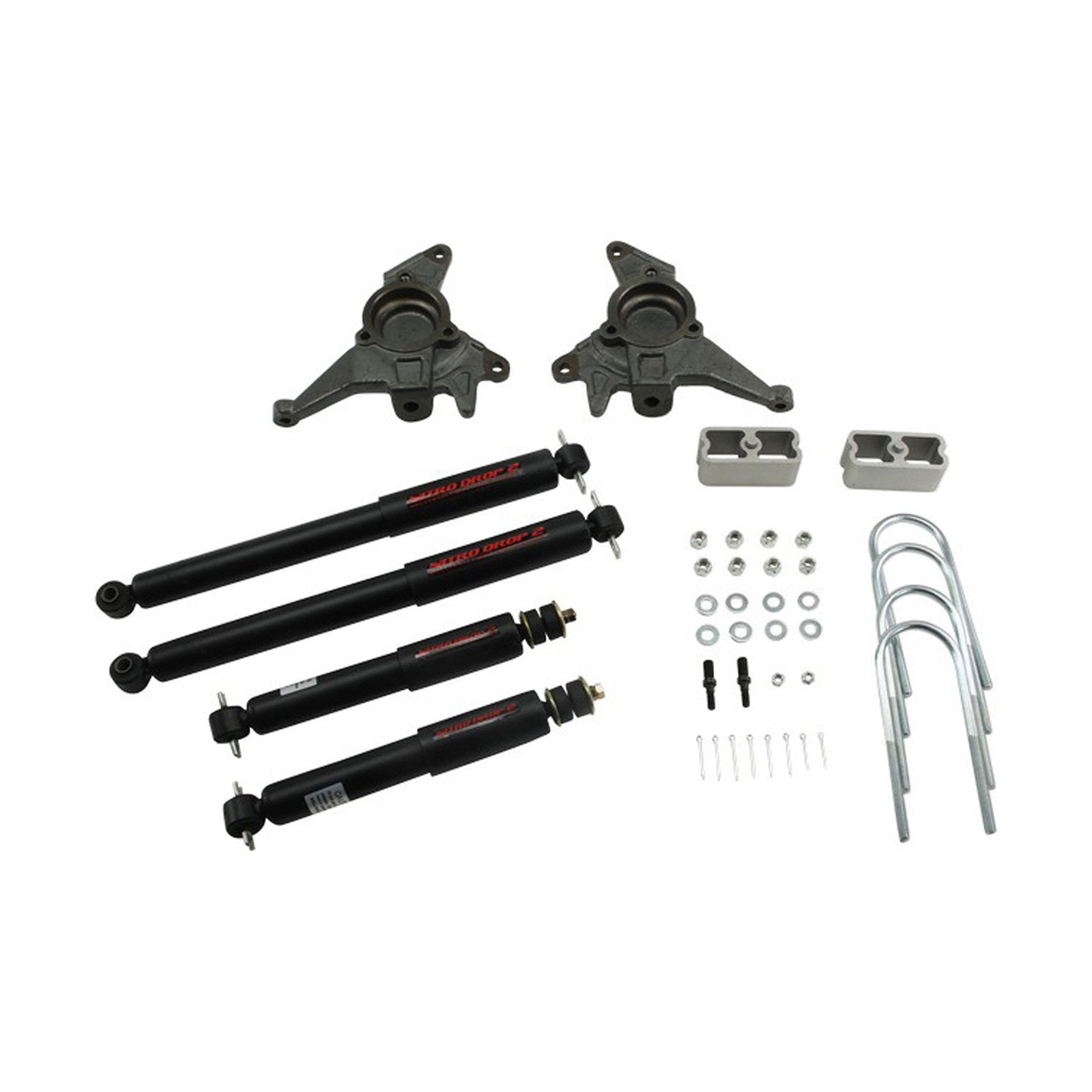 BELLTECH 624ND LOWERING KIT W/ NITRO DROP 2 SHOCKS