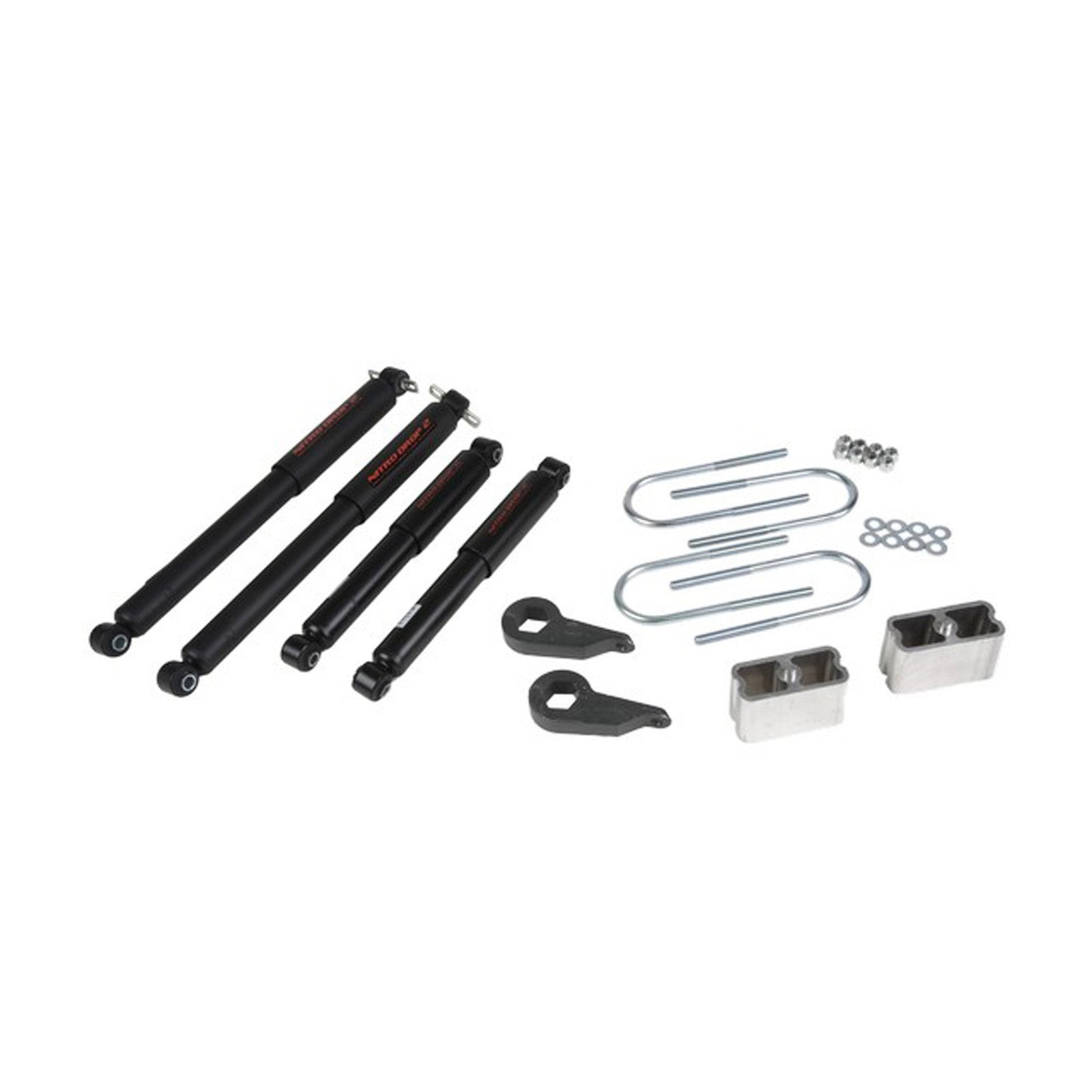 BELLTECH 636ND LOWERING KIT W/ NITRO DROP 2 SHOCKS