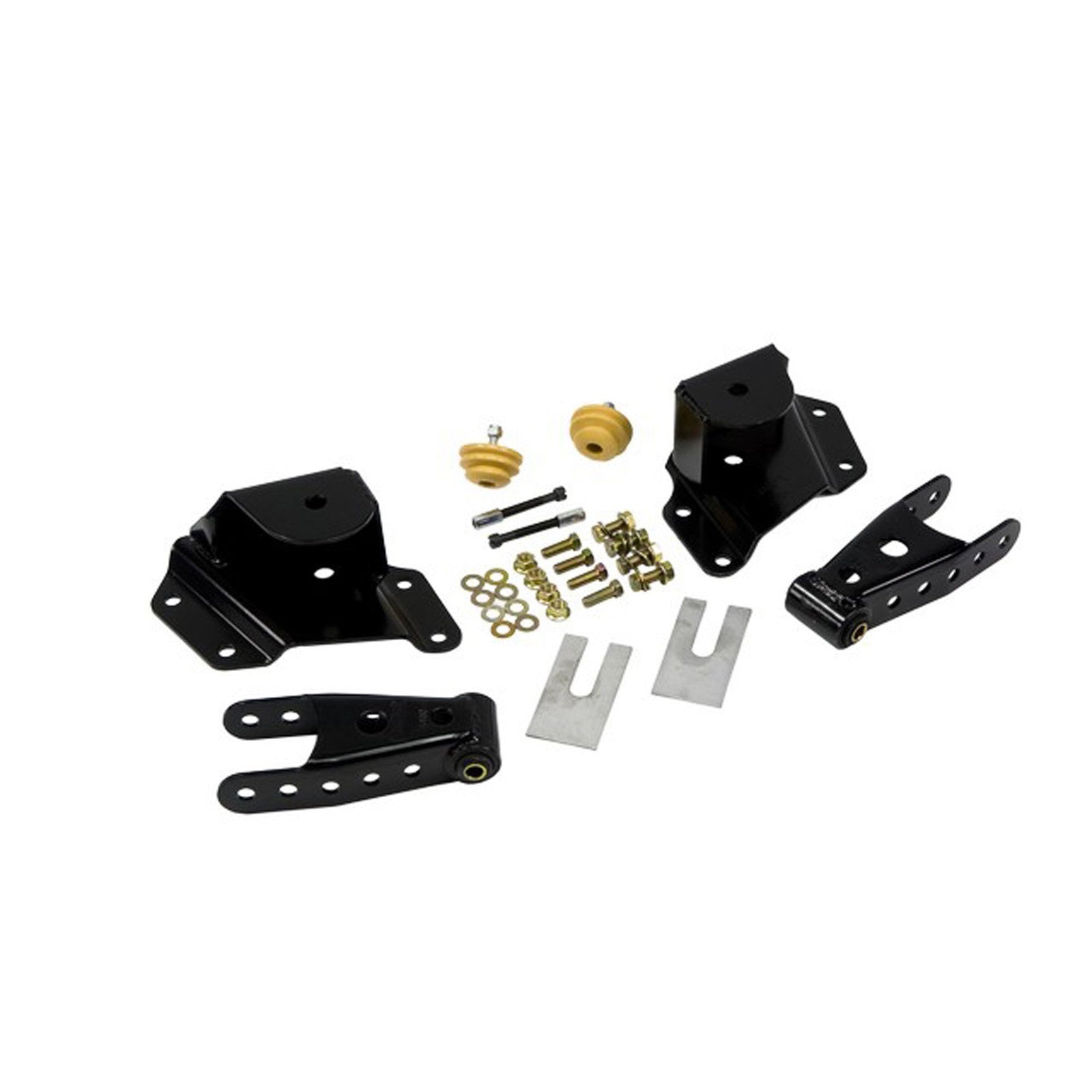 BELLTECH 6512 SHACKLE & HANGER KIT | 4 INCH DROP