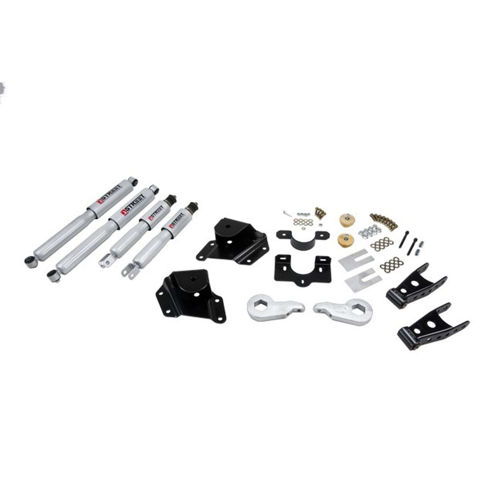BELLTECH 659SP LOWERING KIT W/ SP SHOCKS (FRONT TORSION BAR SUSPENSION ONLY)